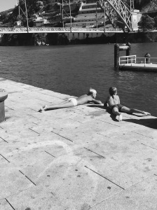 Porto - On the Douro River. O Cais da Ribeira